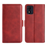 Funda De Cuero Magnética De Doble Cara Para Alcatel 1b 2022