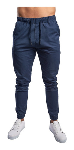 Jogger De Gabardina Stretch Para Hombre 