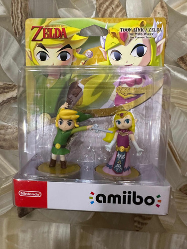 Amiibo Toon Link Princess Zelda Pack Original The Legend Of