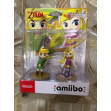 Amiibo Toon Link Princess Zelda Pack Original The Legend Of