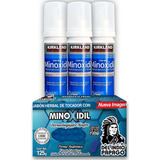 Minoxidil 5% Espuma Foam 3 Meses Tratamiento + Jabón 0.1%