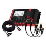 Processador Audio Jfa J4 Redline +cabo Rca 5m + 2 Cabo Y