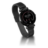Smartwatch Bluetooth Multilaser Paris Atrio Es267 Cor Da Caixa Preto Cor Da Pulseira Preto Cor Do Bisel Preto