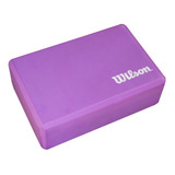 Bloque Entrenamiento Yoga Wilson Morado (block)