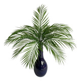 6 Plantas Artificiais De Palmeira Volumosas Realista P/ Vaso