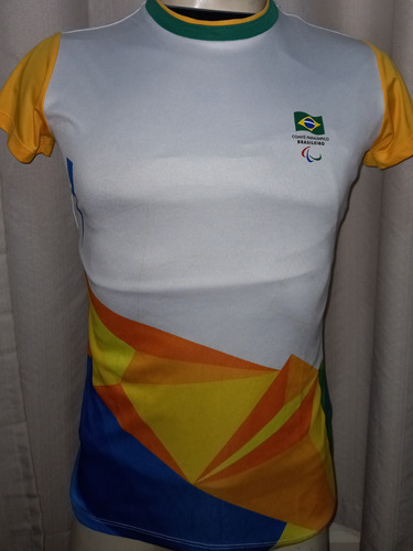 Camisa Brasil Olimpiadas Tamanho M Feminina Usada 