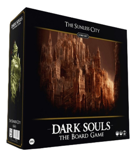 Dark Souls: The Board Game - The Sunless City Core Ingles
