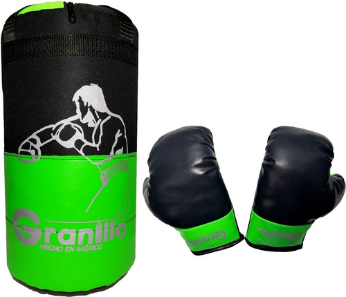 Costal Saco Infantil De Boxeo Kid + Guantes De 2 A 12 Años