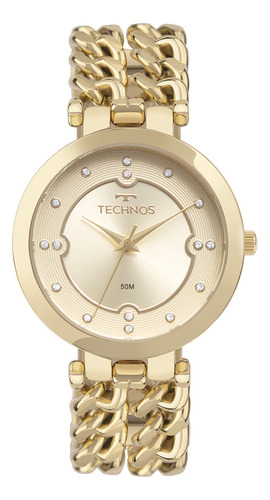 Relógio Technos Feminino Elos Dourado - 2035mzm/1d