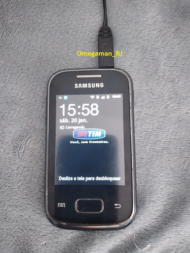 Celular Samsung Gt-s5300 B Usado Funcionando Com Carregador
