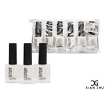 Set De 6 Pinturas Para Uñas Color Blanco Flower Secret