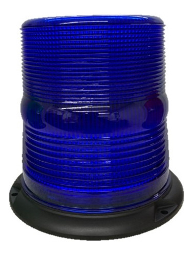 Torreta 60 Led Azul 12v A 48v 12x16cm