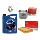 Kit Filtros Renault Kwid + Aceite Elf 700 Sti 10w40 4l