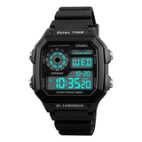 Relógio Masculino Esportivo Digital Prova D'água Militar Led