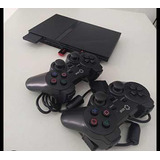 Playstation 2 ( 2 Controles ) Sem Leitor Só Opl ( Leia A Discrição )