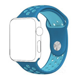 Correa Para Applewatch Sport Azul Celeste 42 /44 /45mm