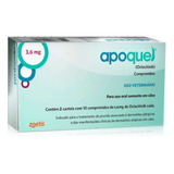 Apoquel Dermatológico Anti Coceira Cães 3,6mg 20 Comp