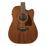 Guitarra Ibanez Electroacustica Aw5412ce-opn 12 Cuerdas Color Open Pore Natural Orientación De La Mano Diestro