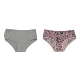 Bombacha Culotte Nena Niña 2 Al 6 Pack X2 Sol Y Oro 52878 