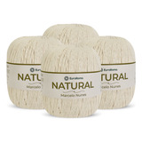 Barbante Cru Natural Marcelo Nunes 700g 4 Unid Fio 4 Ou 6