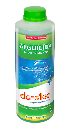 Alguicida Mantenimiento X 1 Lt Clorotec