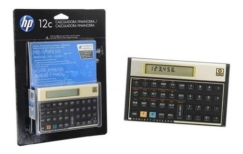 Calculadora Financeira Hp 12c Gold Original Lacrada