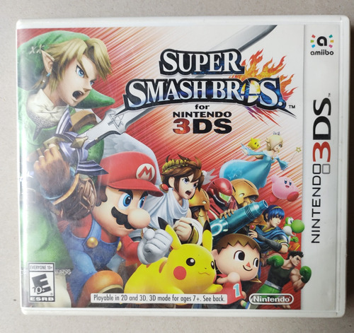 Super Smash Bros Para Nintendo 3ds