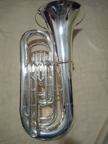 Tuba Yamaha Ybb-321 Prata