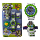 Relógio Digital Infantil Menino Toy Story + Mini Buzz Lighty
