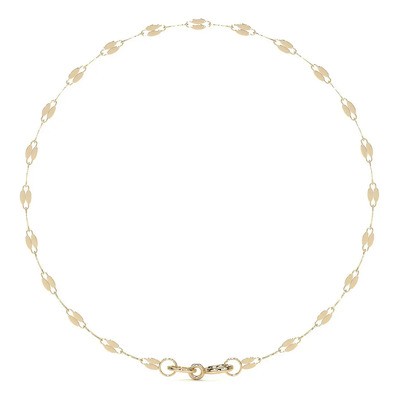 Pulsera Italiana Grano De Cafe De 10 Quilates 2.4mm, 18.5 Cm Dorado 6 18.5 Cm | Meses sin interés