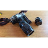 Camara Reflex Canon Tlb Reflex 35mm Con 2 Lentes 