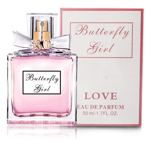 Perfume Butterfly Girl Regalo Para Mujer (rosa)