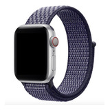 Pulseira Nylon Loop Para Apple Watch 38/40mm Purple Pulse