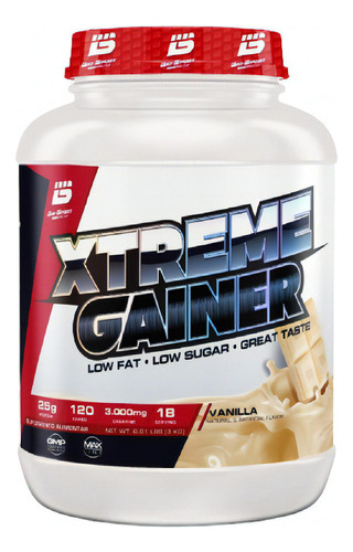 Xtreme Gainer Massa Hipercalórica 3kg  Bio Sport Sabor Baunilha