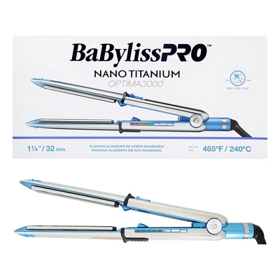 Planchita Pelo Babyliss Alisado Óptima 3000 Color Plateado | Envío gratis