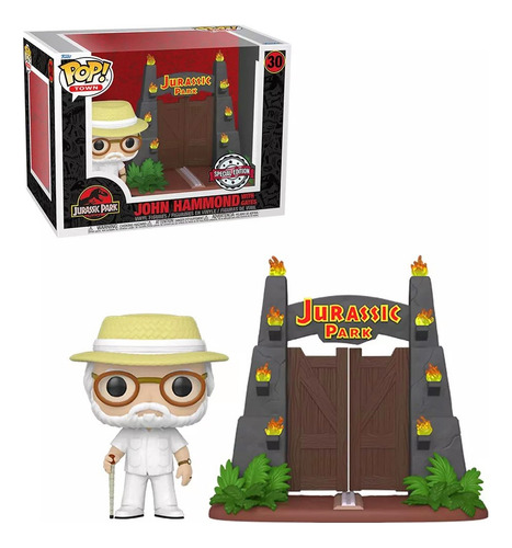 Funko Pop Jurassic Park John Hammond With Gates 30 Original