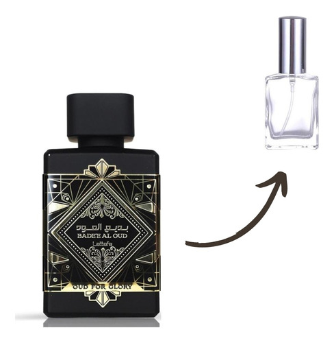 Decant Perfume Lattafa Bade'e Al Oud For Glory - Edp -  10ml