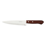 Cuchillo Para Carne Dynamic Tramontina N°7 Mango De Madera 