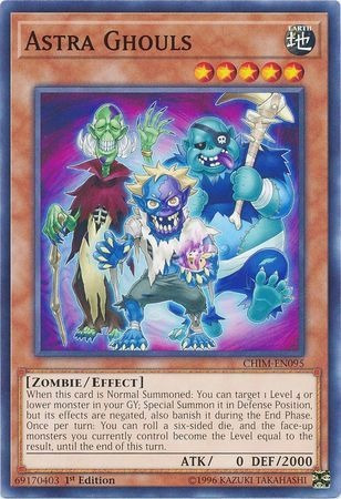 Yugioh! Astra Ghouls - Chim-en095