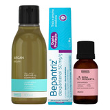 Óleo De Argan + Bepantriz Pomada 20g + Rosa Mosqueta 30ml