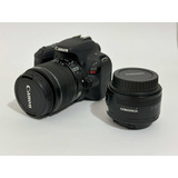  Canon Eos Rebel Sl2 Dslr Cor  Preto