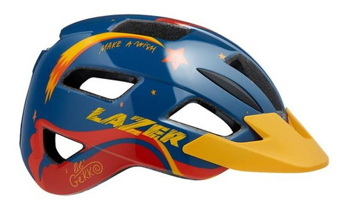 Casco Ciclismo Lazer Lil-gekko Mips  Niños Stars Avant Motos Color Azul Stars Talle 46-50