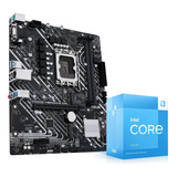 Combo Actualización Pc Intel Core I3 13100f + Mother H610m