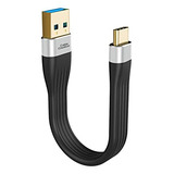 Cable Corto Usb 3.1 A A Tipo C De 5 Pulgadas De Cablecreatio