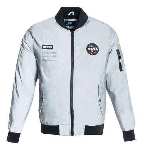 Chamarra Para Hombre Reflejante Nasa The Usa