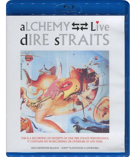 Bluray Dire Straits - Alchemy Dire Straits Live Obivnilos