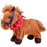 Juguete De Peluche Interactivo De Caballo Galopante  Ani.