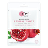 Máscaras Faciales Oy! Skin Care Revitalizante 1 Unidad