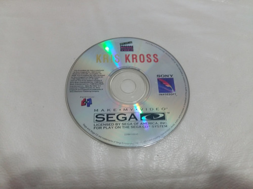 Jogo Kris Kross -  Sega  Muito Raro!