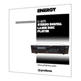 Manual De Instruções Do Cd Player Gradiente L-675 Energy 